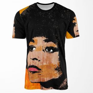 Angela Davis Color All-over-print T-shirt