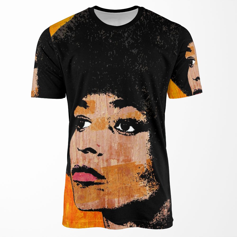 Angela Davis Color All-over-print T-shirt