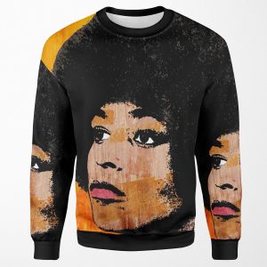 Angela Davis Color All-over-print Unisex Sweatshirt