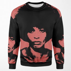 Angela Davis All-over-print Unisex Sweatshirt