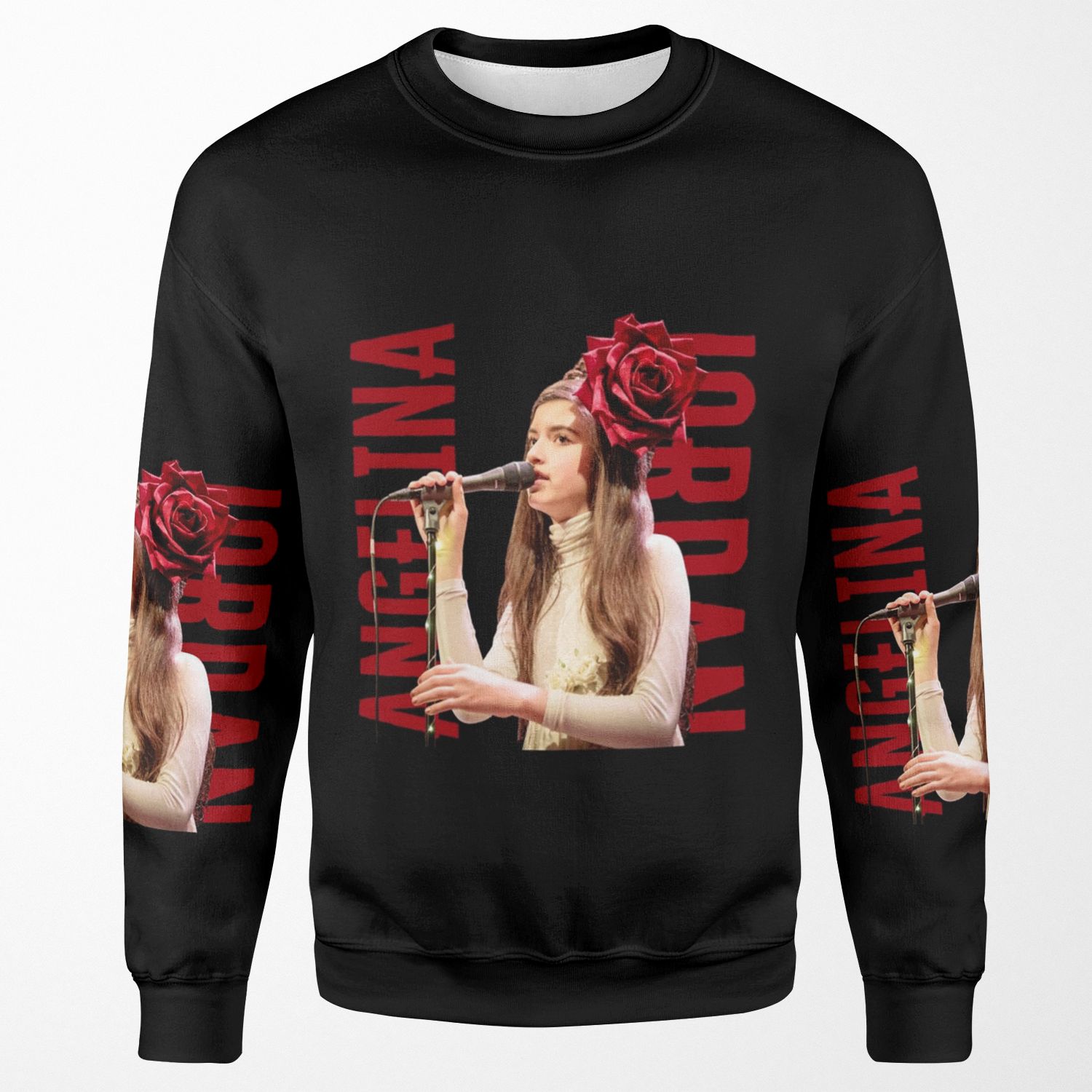 Angelina Jordan It S Magic All-over-print Unisex Sweatshirt