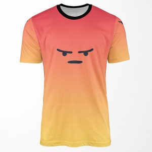Angry React All-over-print T-shirt