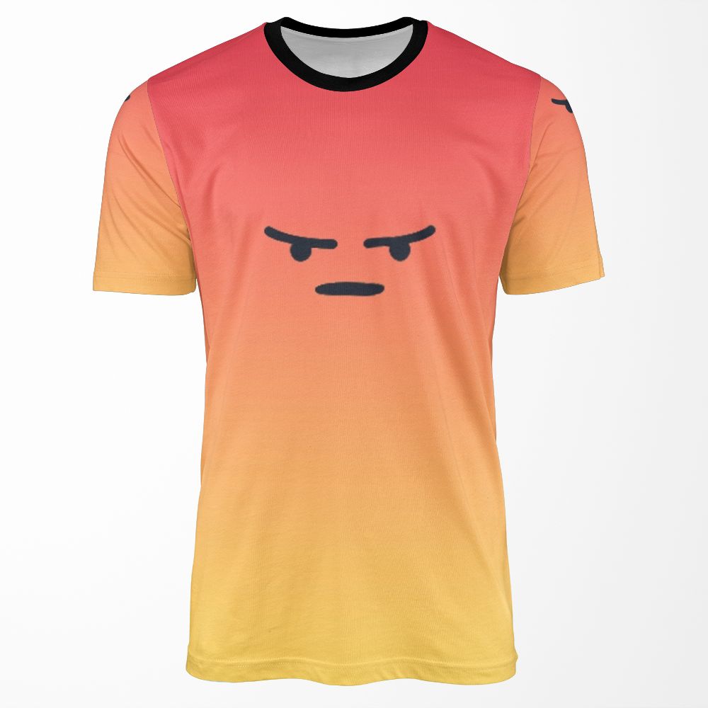 Angry React All-over-print T-shirt