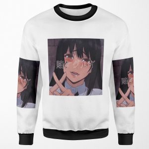 Anime Manga Kakegurui Yumeko Jabami All-over-print Unisex Sweatshirt