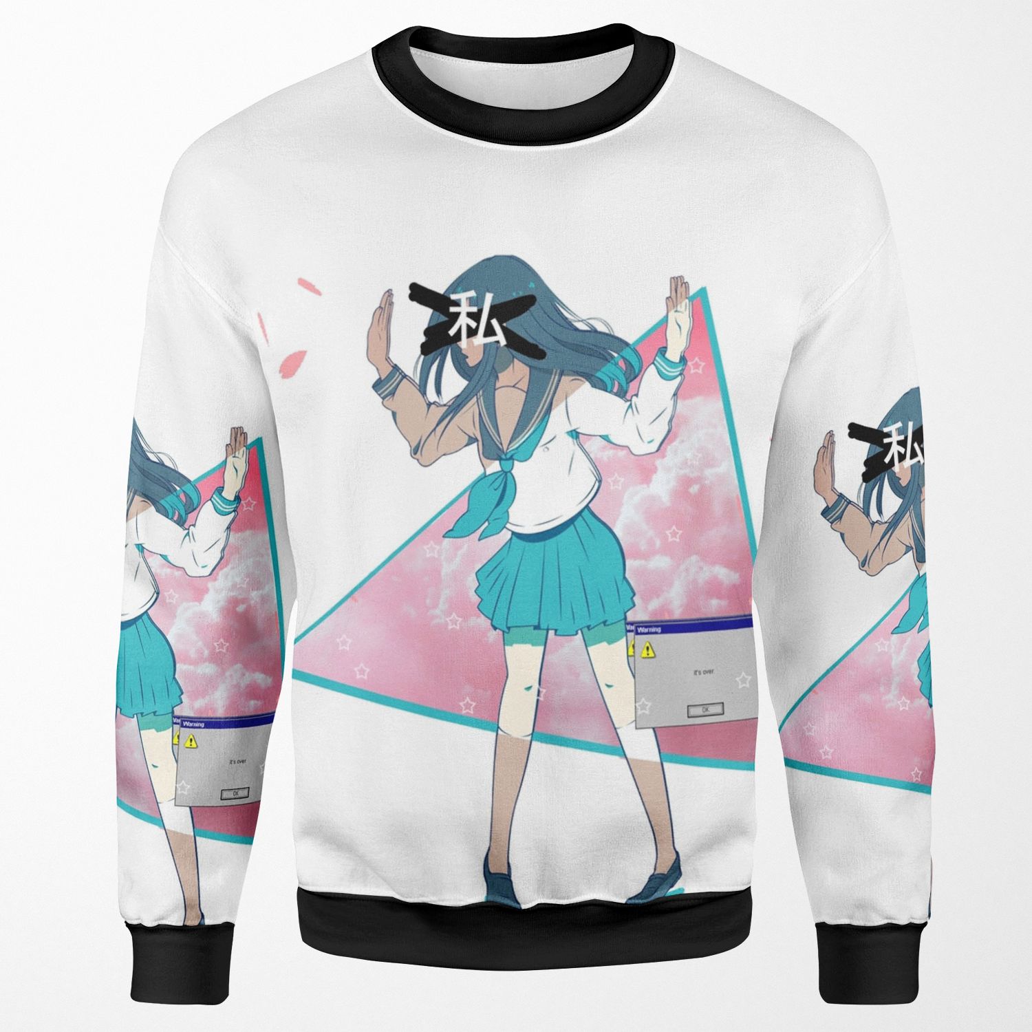 Anime All-over-print Unisex Sweatshirt
