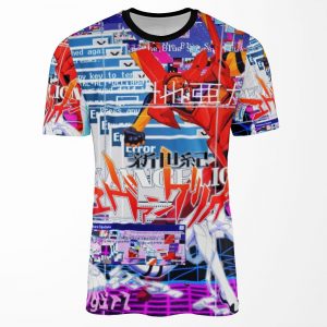 Anime Vaporwave Overload All-over-print T-shirt