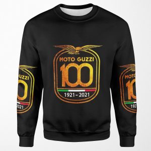 Anniversary 100Th Moto Guzzi All-over-print Unisex Sweatshirt