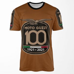 Anniversary 100Th Moto Guzzi Yeahh All-over-print T-shirt