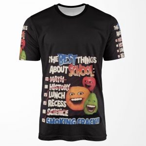 Annoying Orange Best Things About School All-over-print T-shirt