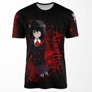 Another Mei Misaki All-over-print T-shirt