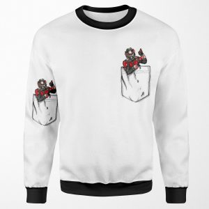 Ant Man In Pocket All-over-print Unisex Sweatshirt