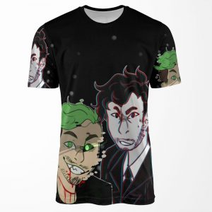 Antisepticeye Vs Darkiplier All-over-print T-shirt