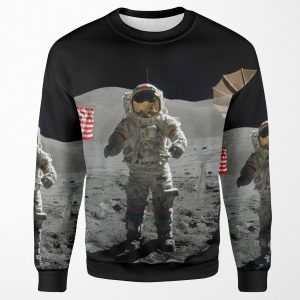 Apollo 17 Cernan Lunar Rover All-over-print Unisex Sweatshirt