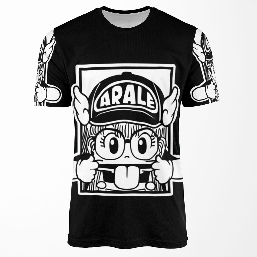 Arale All-over-print T-shirt