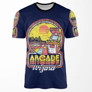 Arcade Wizard All-over-print T-shirt