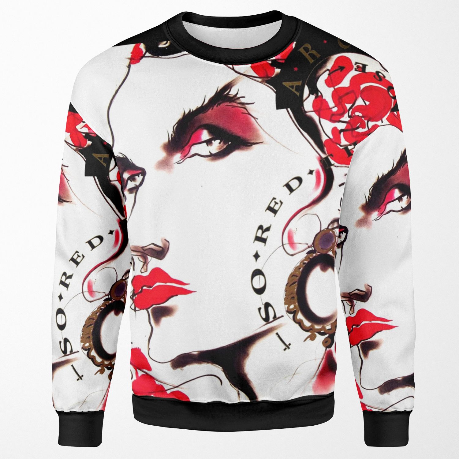 Arcadia So Red The Rose All-over-print Unisex Sweatshirt