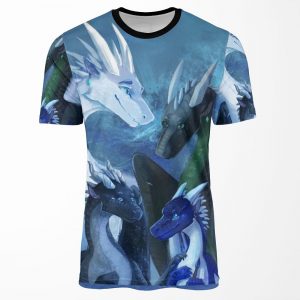 Arctic Foeslayer Whiteout Darkstalker Family Wings Of Fire All-over-print T-shirt