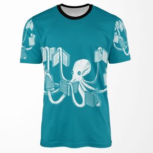 Armed With Knowledge All-over-print T-shirt