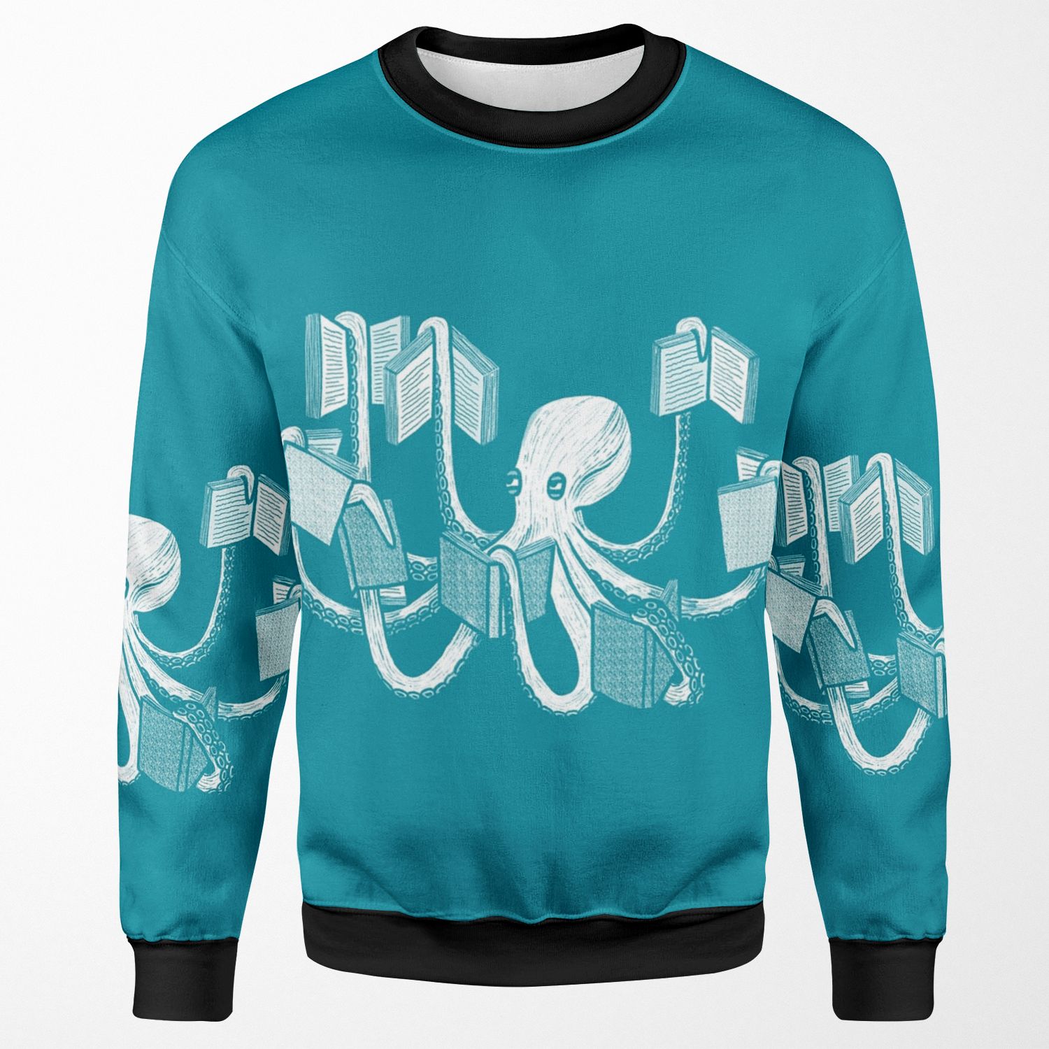 Armed With Knowledge All-over-print Unisex Sweatshirt