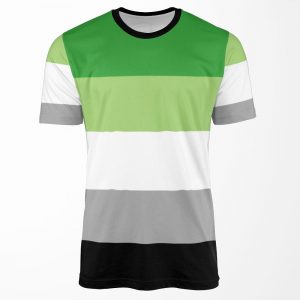 Aromantic Pride Flag Shirt All-over-print T-shirt