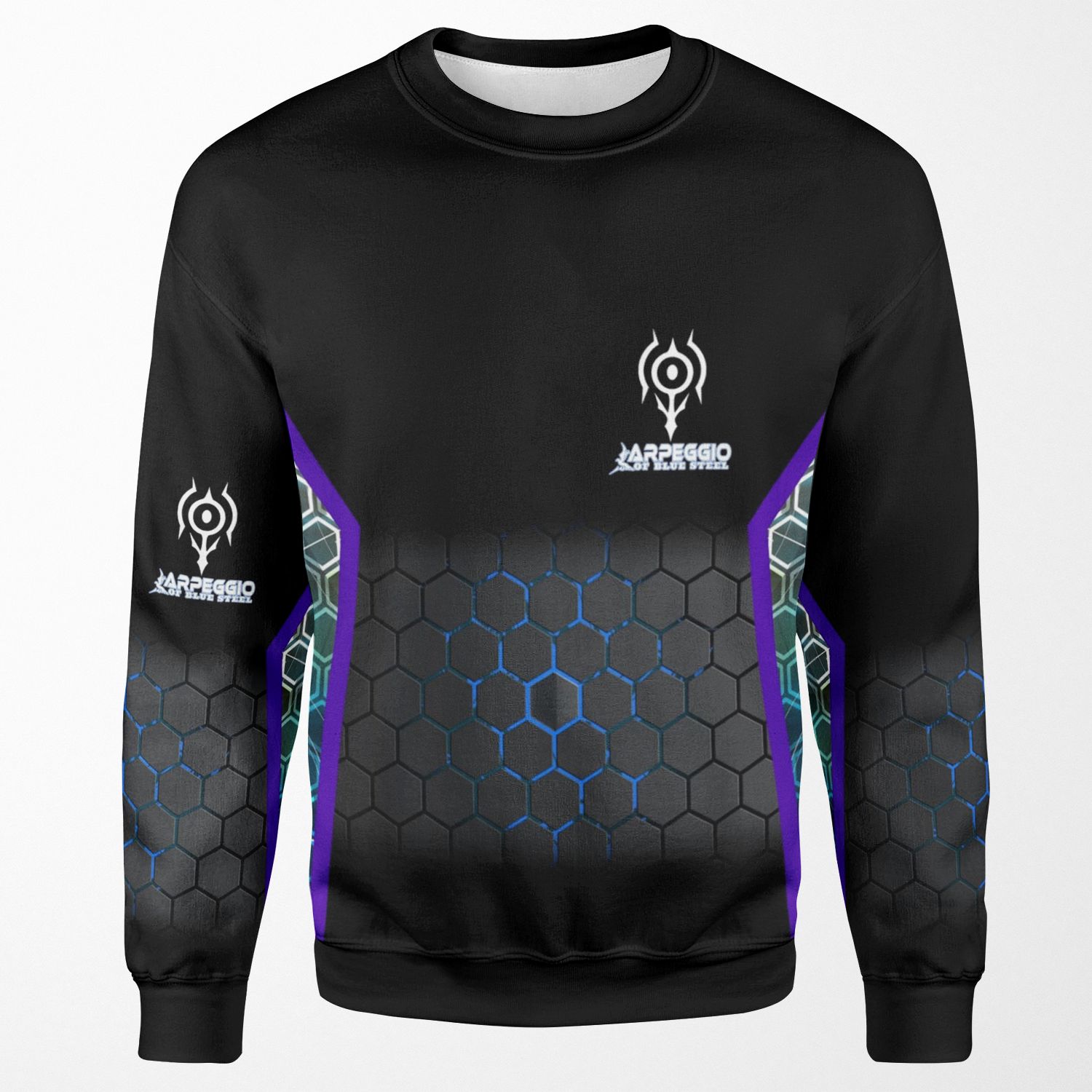 Arpeggio Of Blue Steel All-over-print Unisex Sweatshirt