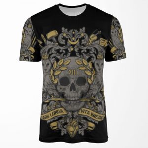 Ars Longa Vita Brevis All-over-print T-shirt