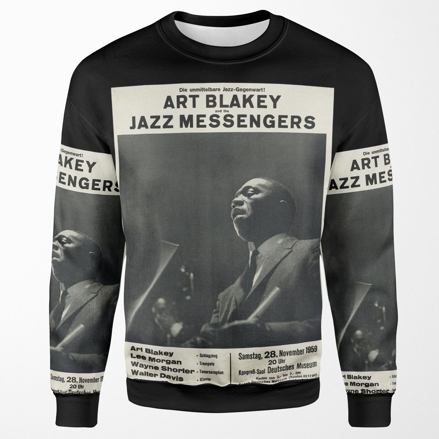 Art Blakey And The Jazz Messengers All-over-print Unisex Sweatshirt