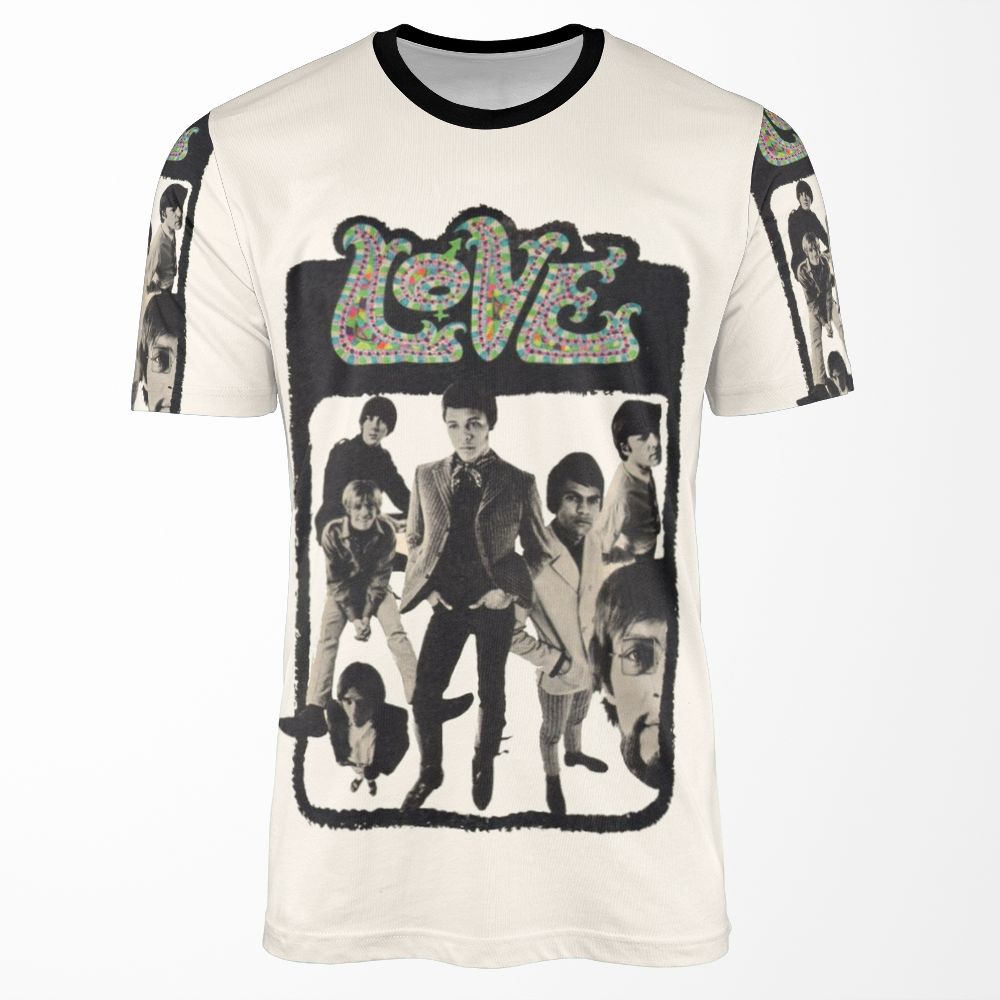 Arthur Lee And Love All-over-print T-shirt