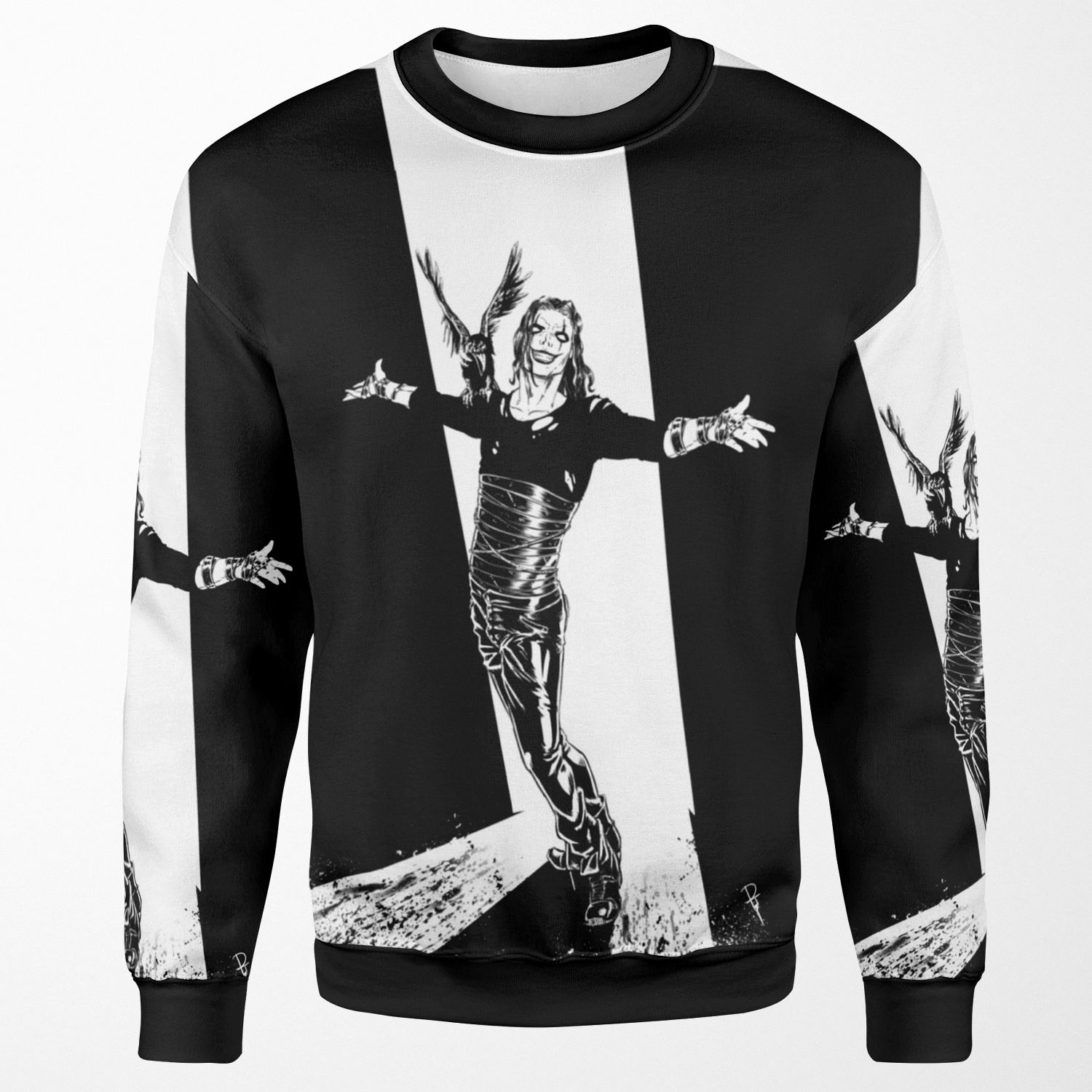 Artofpt The Crow All-over-print Unisex Sweatshirt