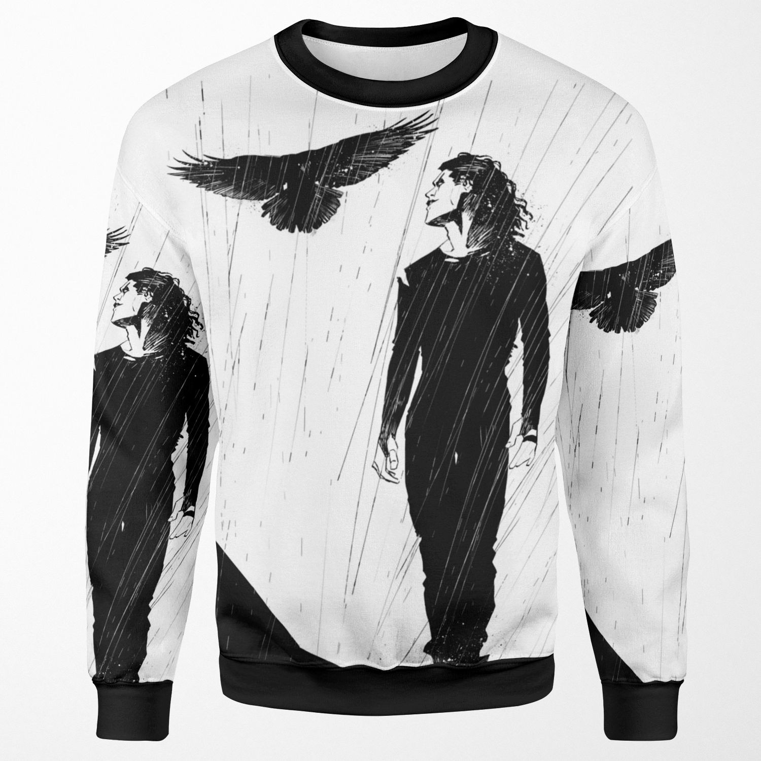 Artofpt The Raven All-over-print Unisex Sweatshirt