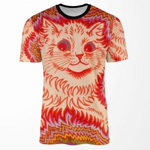 Artwork By Louis Wain All-over-print T-shirt