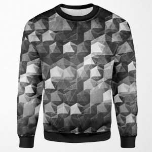 As The Curtain Falls Monochrome All-over-print Unisex Sweatshirt