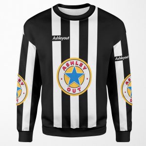 Ashleyout Newcastle Kit Yellowcircle All-over-print Unisex Sweatshirt