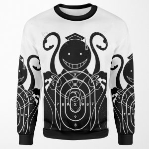 Assassination Classroom Koro Sensei Target All-over-print Unisex Sweatshirt