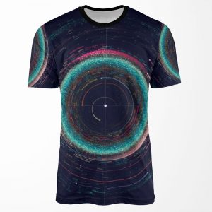 Asteroid Map Of The Solar System All-over-print T-shirt