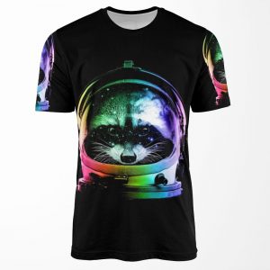 Astronaut Raccoon All-over-print T-shirt