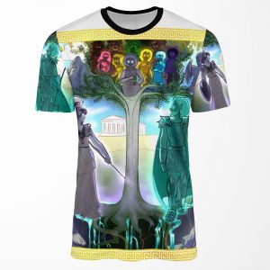 Athena S Tapestry All-over-print T-shirt