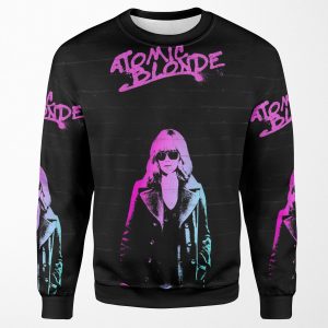 Atomic Blonde Texted All-over-print Unisex Sweatshirt