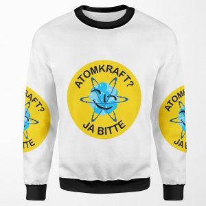 Atomkraft Ja Bitte All-over-print Unisex Sweatshirt