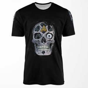 Atreyu In Our Wake Skull Album Cover Design All-over-print T-shirt