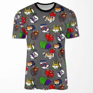 Atsume Assemble All-over-print T-shirt