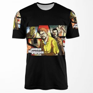 Attic Player Jdg Gta All-over-print T-shirt