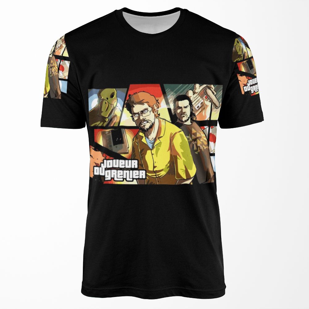 Attic Player Jdg Gta All-over-print T-shirt
