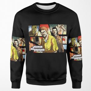 Attic Player Jdg Gta All-over-print Unisex Sweatshirt