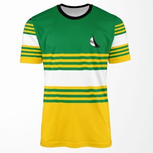 Australia World Series Cricket Late 80S Style Retro Replica Kit All-over-print T-shirt