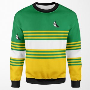 Australia World Series Cricket Late 80S Style Retro Replica Kit All-over-print Unisex Sweatshirt