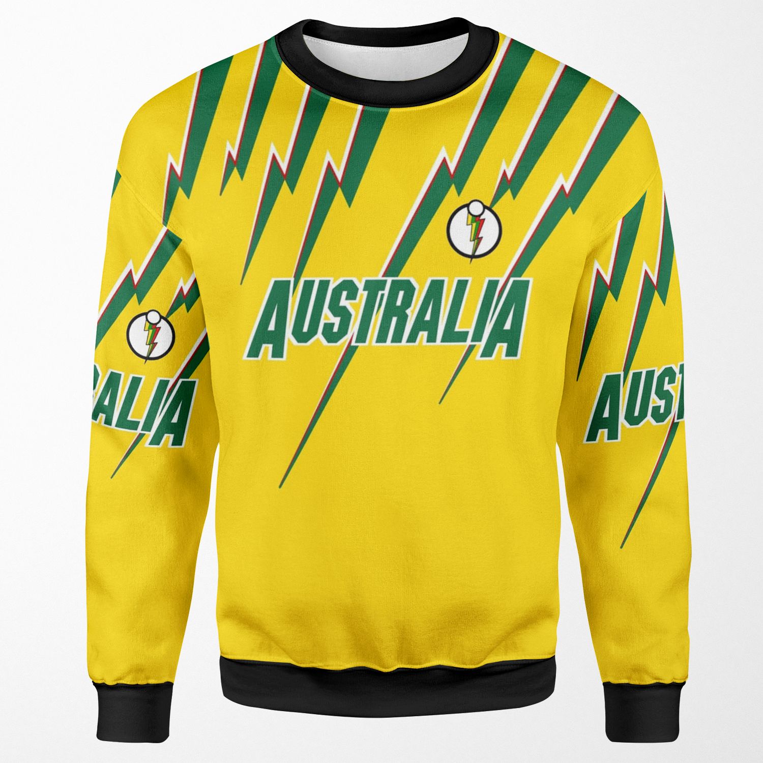 Australia World Series Cricket Mid 90S Style Retro Replica Kit All-over-print Unisex Sweatshirt