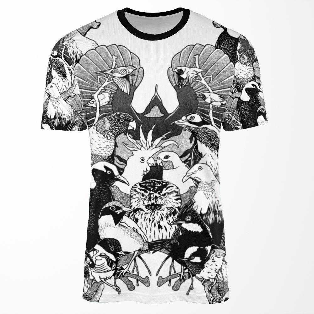 Australian Birds All-over-print T-shirt