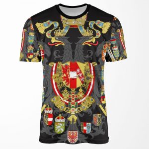 Austrian Empire Flag All-over-print T-shirt