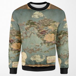 Avatar The Last Airbender Map All-over-print Unisex Sweatshirt
